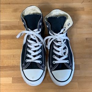 Converse All Star, Black, Size Wm. 9/Men 7